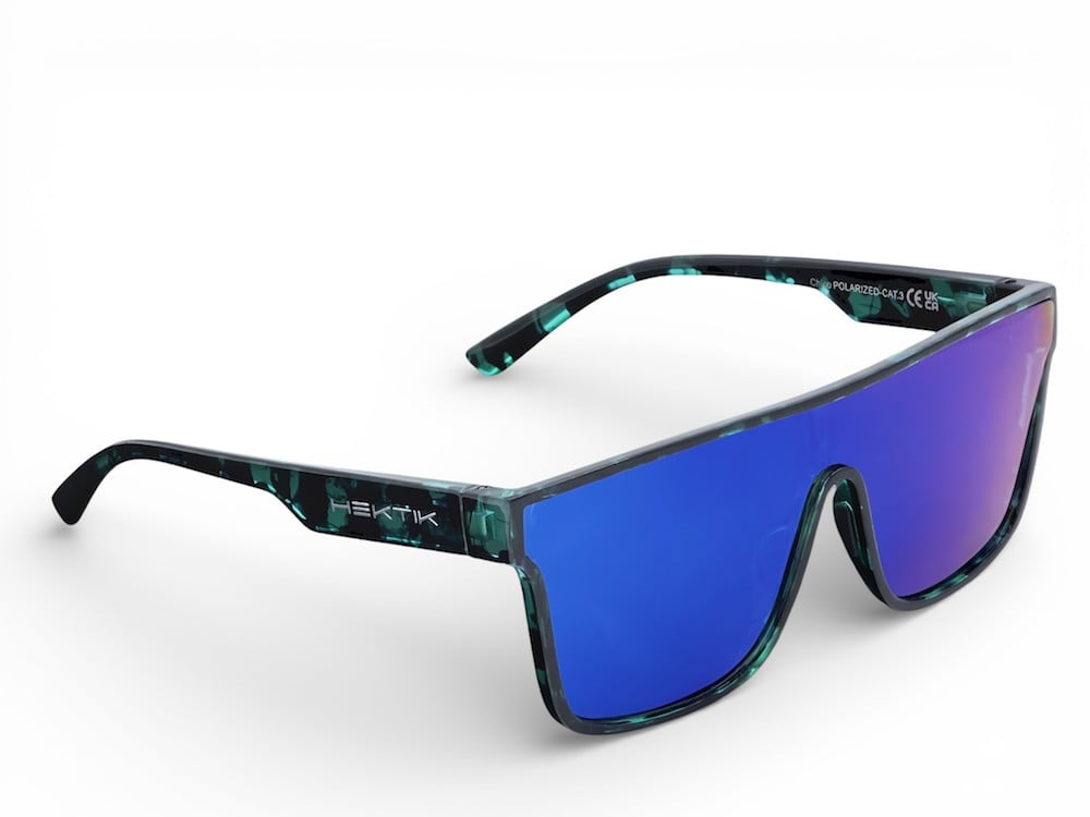 CHICO - GREEN GRANITE / AZURE GREEN LENS