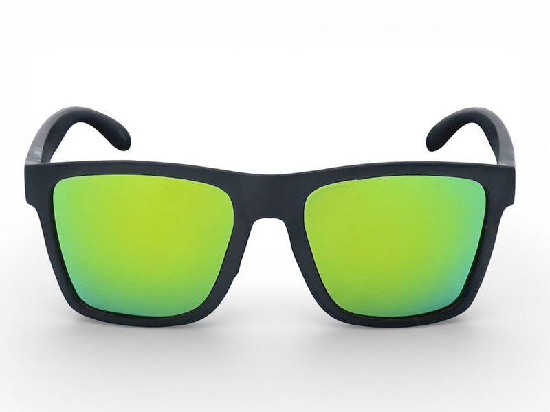 LASSEN - MATTE BLACK / GOBLIN GREEN LENS 