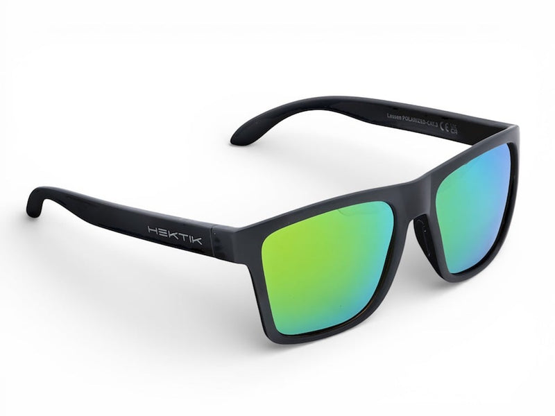 LASSEN - MATTE BLACK / GOBLIN GREEN LENS 