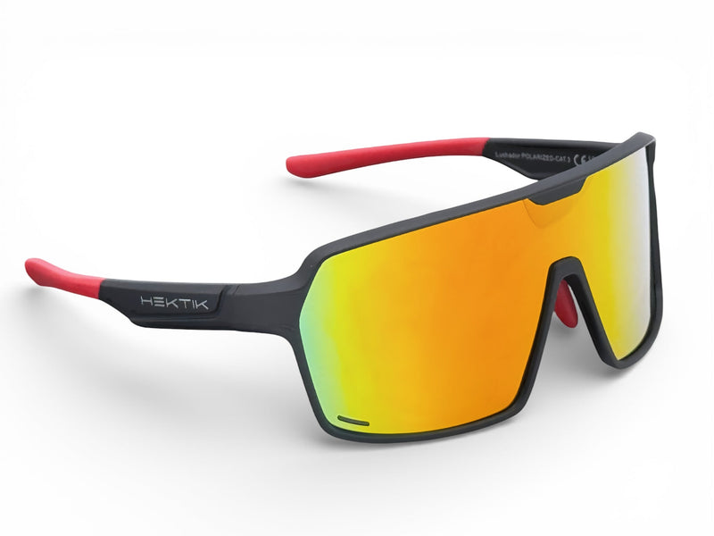 LUCHADOR - MATTE BLACK / SUNRISE LENS