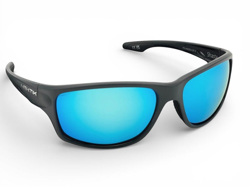 SHASTA - MATTE BLACK / GLACIER LENS