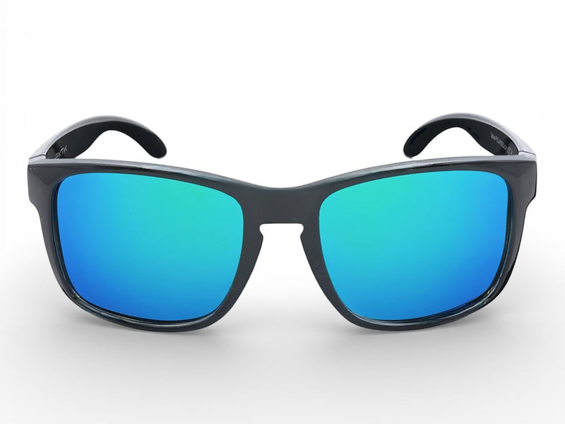 TAHOE - BLACK ICE / AZURE GREEN LENS 